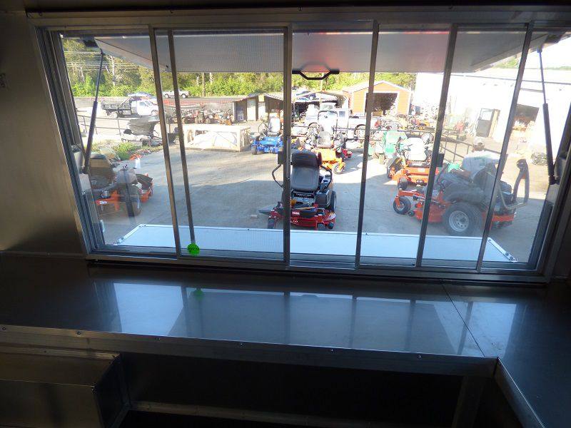 1193-concession-trailer-8.5-x-24-red-vending-bbq-catering-food-10.jpg Concession Trailer 8.5' x 24' Red - Vending BBQ Catering Food