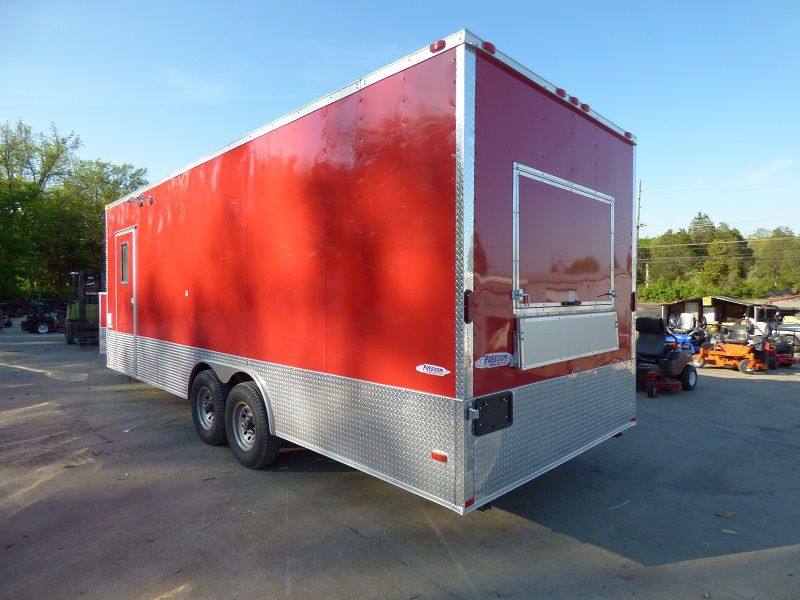 1193-concession-trailer-8.5-x-24-red-vending-bbq-catering-food-23.jpg Concession Trailer 8.5' x 24' Red - Vending BBQ Catering Food