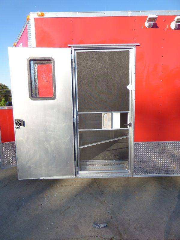 1193-concession-trailer-8.5-x-24-red-vending-bbq-catering-food-6.jpg Concession Trailer 8.5' x 24' Red - Vending BBQ Catering Food