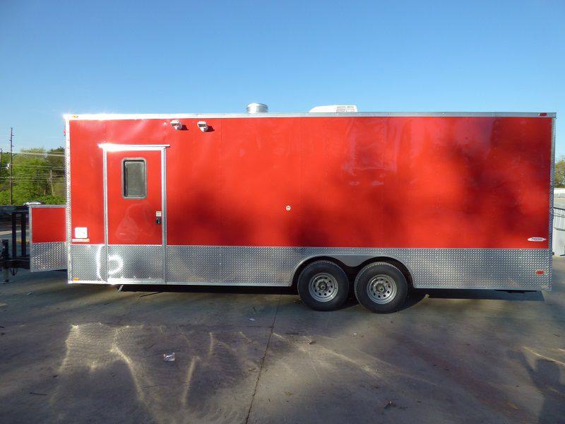 1193-concession-trailer-8.5-x-24-red-vending-bbq-catering-food-7.jpg Concession Trailer 8.5' x 24' Red - Vending BBQ Catering Food