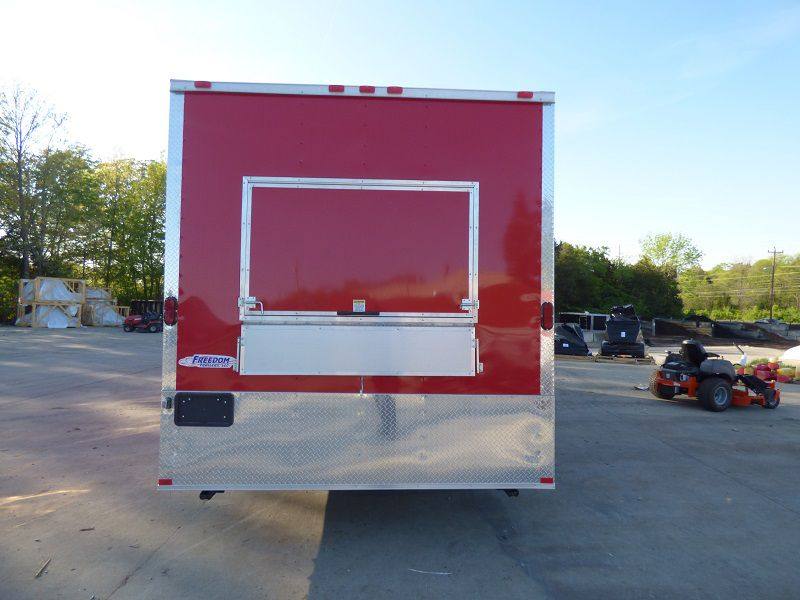 1193-concession-trailer-8.5-x-24-red-vending-bbq-catering-food-8.jpg Concession Trailer 8.5' x 24' Red - Vending BBQ Catering Food