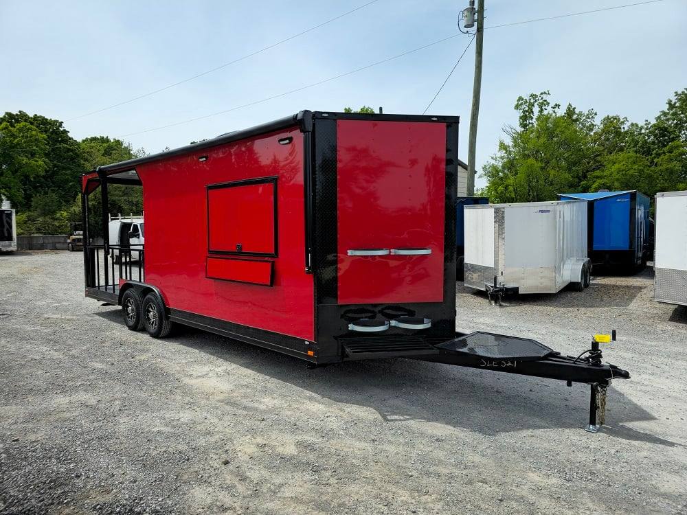 1194-concession-trailer-8.5-x-24-red-w-blackout-food-event-catering-10.jpg Concession Trailer 8.5' X 24' Red W Blackout Food Event Catering