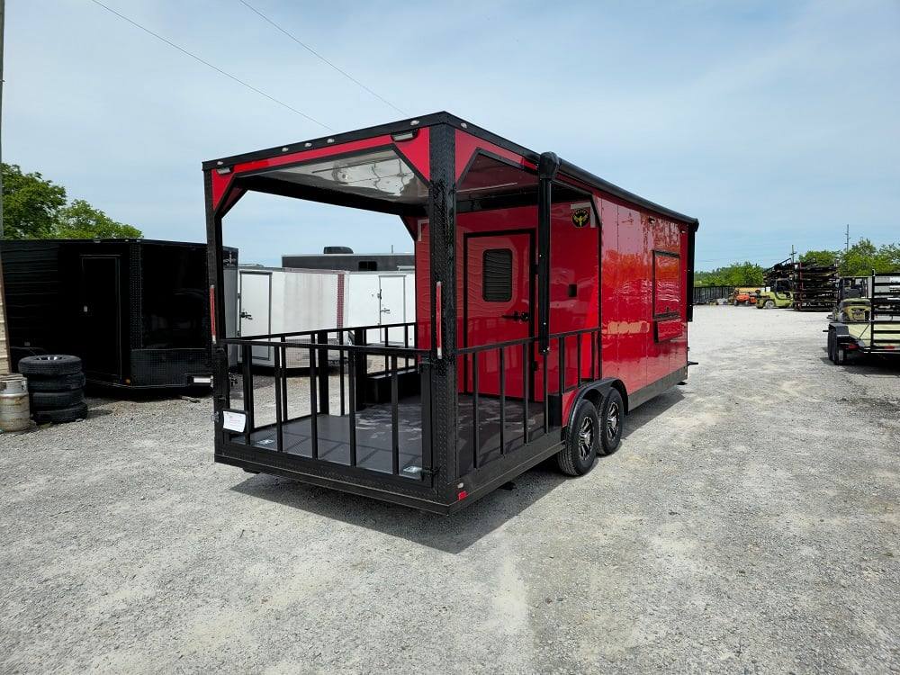 1194-concession-trailer-8.5-x-24-red-w-blackout-food-event-catering-8.jpg Concession Trailer 8.5' X 24' Red W Blackout Food Event Catering