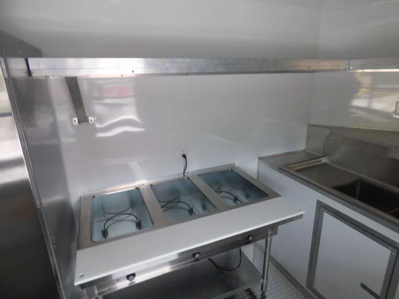 1196-concession-trailer-8.5-x-24-white-bbq-smoker-event-catering-13.webp Concession Trailer 8.5' x 24' White - BBQ Smoker Event Catering