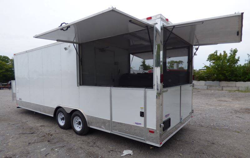 1196-concession-trailer-8.5-x-24-white-bbq-smoker-event-catering-17.jpg Concession Trailer 8.5' x 24' White - BBQ Smoker Event Catering