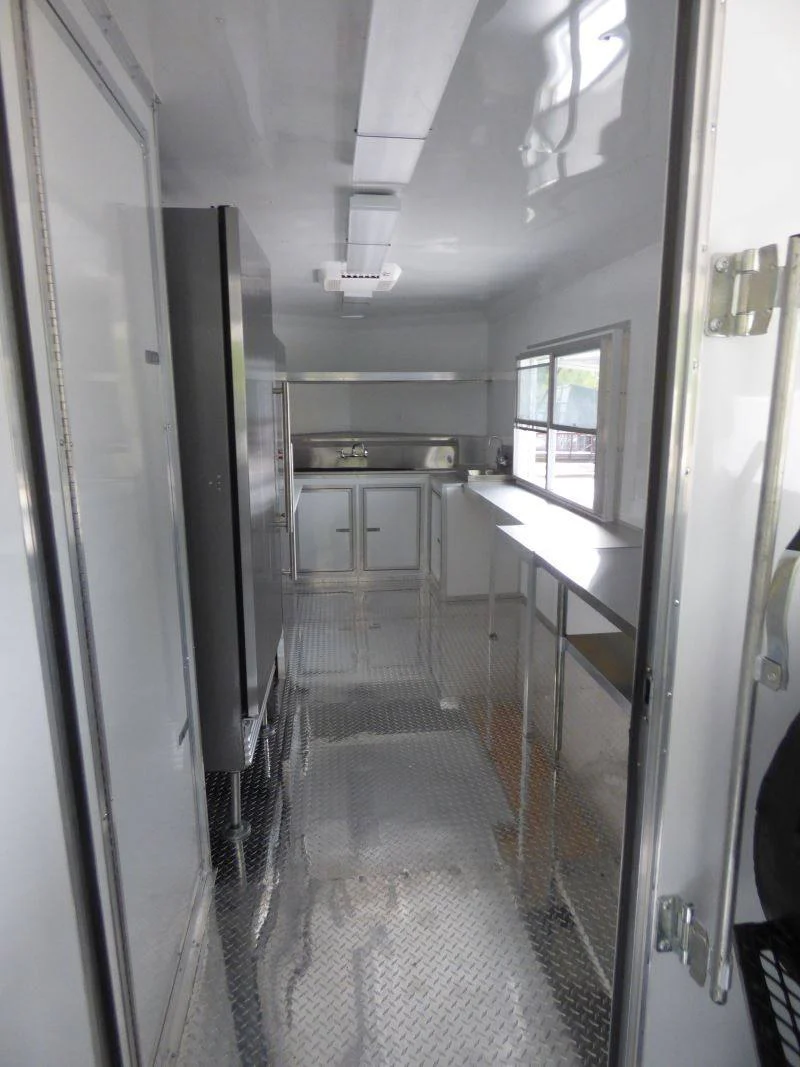 1196-concession-trailer-8.5-x-24-white-bbq-smoker-event-catering-18.webp Concession Trailer 8.5' x 24' White - BBQ Smoker Event Catering