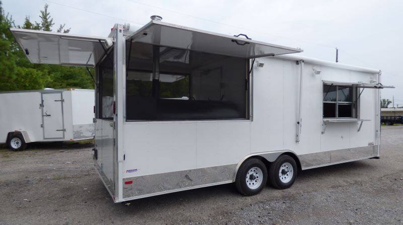 1196-concession-trailer-8.5-x-24-white-bbq-smoker-event-catering-20.jpg Concession Trailer 8.5' x 24' White - BBQ Smoker Event Catering