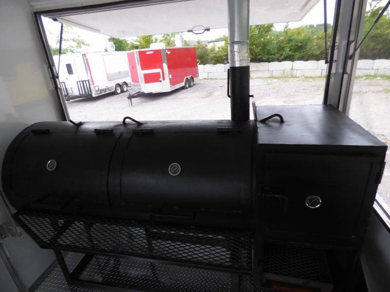 1196-concession-trailer-8.5-x-24-white-bbq-smoker-event-catering-32.jpg Concession Trailer 8.5' x 24' White - BBQ Smoker Event Catering