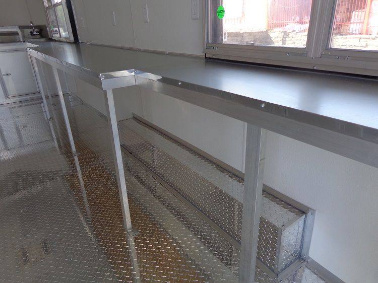 1197-concession-trailer-8.5-x-24-white-enclosed-custom-smoker-bbq-vending-13.jpg Concession Trailer 8.5' x 24' White Enclosed Custom Smoker BBQ Vending