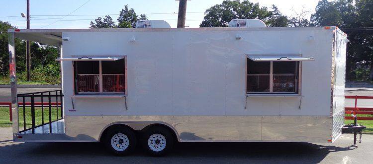 1197-concession-trailer-8.5-x-24-white-enclosed-custom-smoker-bbq-vending-19.jpg Concession Trailer 8.5' x 24' White Enclosed Custom Smoker BBQ Vending