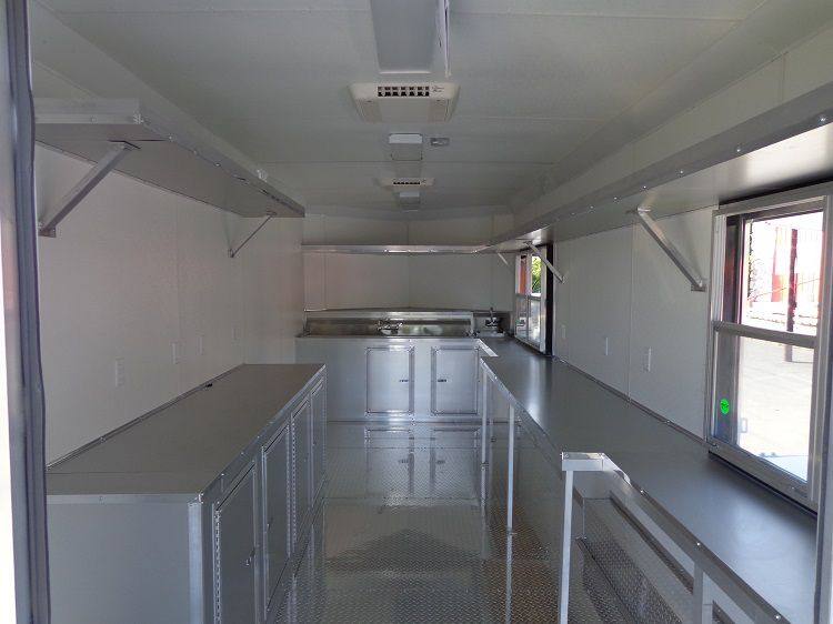 1197-concession-trailer-8.5-x-24-white-enclosed-custom-smoker-bbq-vending-23.jpg Concession Trailer 8.5' x 24' White Enclosed Custom Smoker BBQ Vending