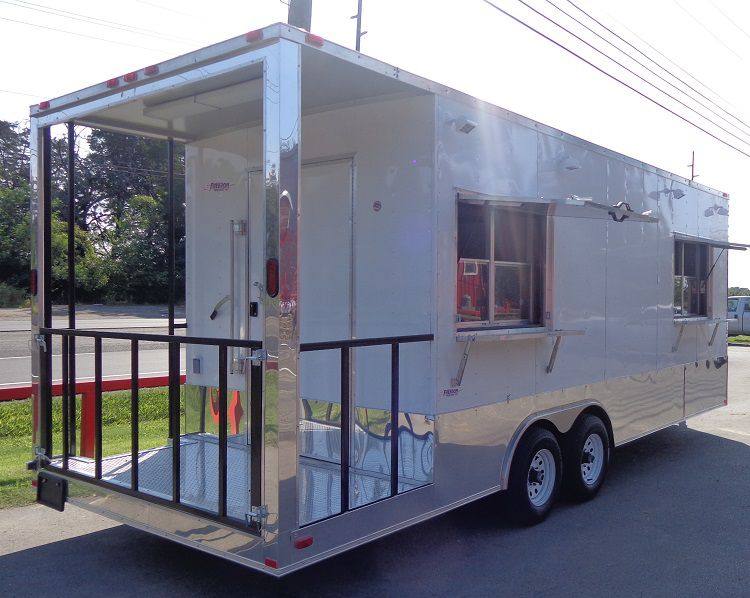 1197-concession-trailer-8.5-x-24-white-enclosed-custom-smoker-bbq-vending-24.jpg Concession Trailer 8.5' x 24' White Enclosed Custom Smoker BBQ Vending