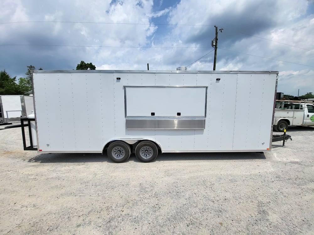 1198-concession-trailer-8.5-x-24-white-food-event-catering-11.jpg Concession Trailer 8.5' X 24' White Food Event Catering