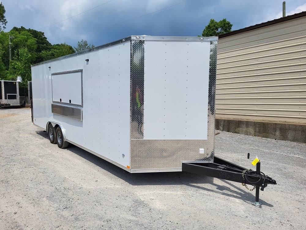 1198-concession-trailer-8.5-x-24-white-food-event-catering-12.jpg Concession Trailer 8.5' X 24' White Food Event Catering