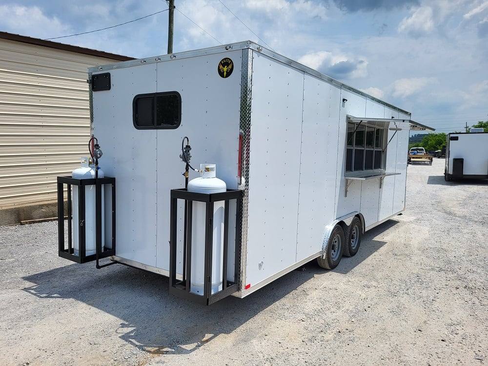 1198-concession-trailer-8.5-x-24-white-food-event-catering-13.jpg Concession Trailer 8.5' X 24' White Food Event Catering