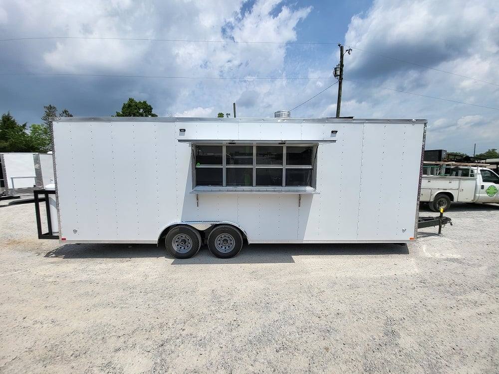 1198-concession-trailer-8.5-x-24-white-food-event-catering-14.jpg Concession Trailer 8.5' X 24' White Food Event Catering