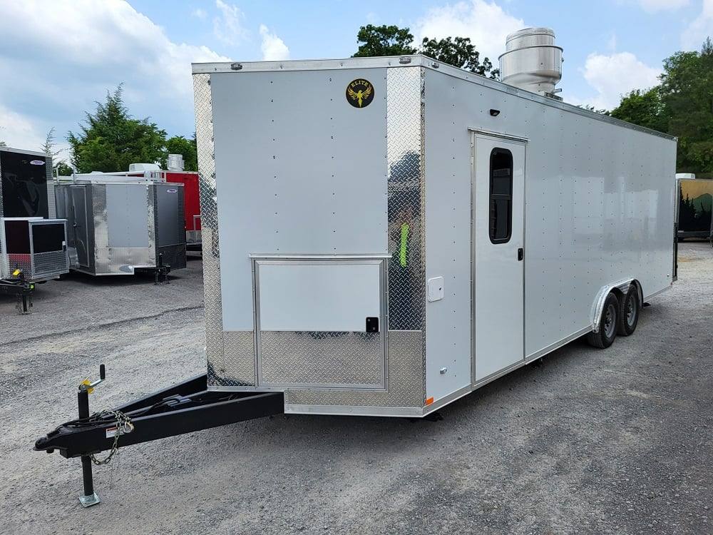 1198-concession-trailer-8.5-x-24-white-food-event-catering-3.jpg Concession Trailer 8.5' X 24' White Food Event Catering