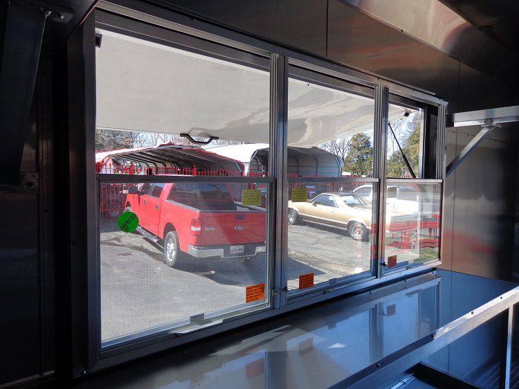 1199-concession-trailer-8.5-x-24-yellow-enclosed-food-bbq-event-catering-19.jpg Concession Trailer 8.5' x 24' Yellow Enclosed Food BBQ Event Catering