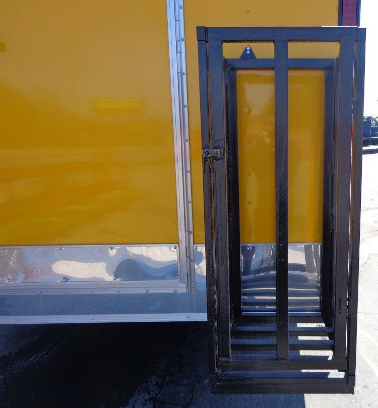 1199-concession-trailer-8.5-x-24-yellow-enclosed-food-bbq-event-catering-27.jpg Concession Trailer 8.5' x 24' Yellow Enclosed Food BBQ Event Catering