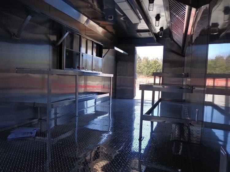 1199-concession-trailer-8.5-x-24-yellow-enclosed-food-bbq-event-catering-41.jpg Concession Trailer 8.5' x 24' Yellow Enclosed Food BBQ Event Catering