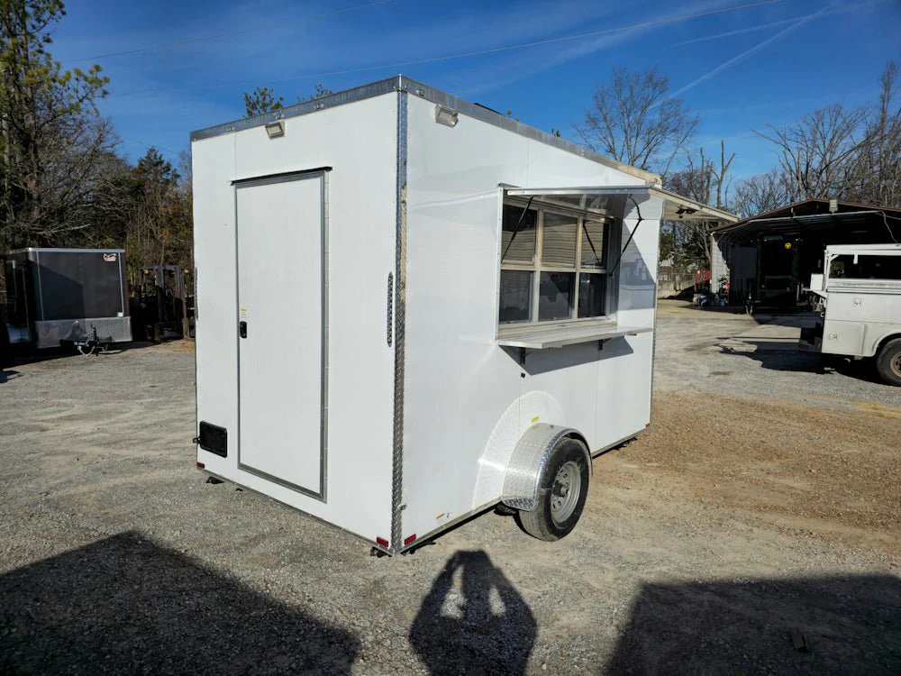 12-7-x-12-white-concession-trailer-food-event-catering-10.webp 7' X 12' White Concession Trailer Food Event Catering