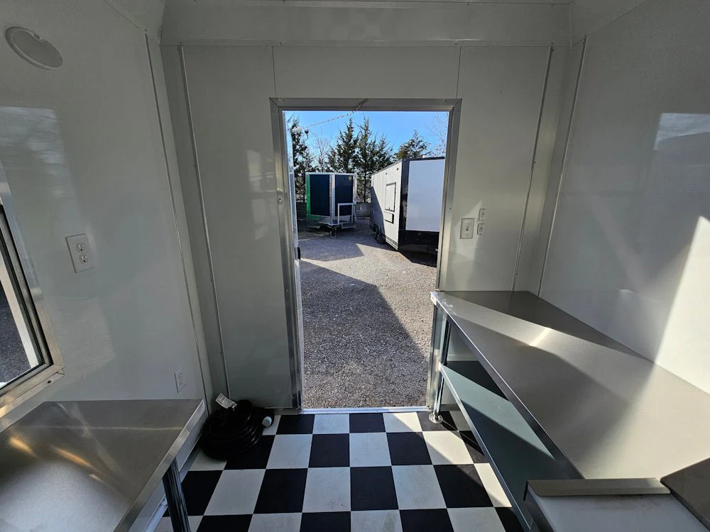 12-7-x-12-white-concession-trailer-food-event-catering-22.webp 7' X 12' White Concession Trailer Food Event Catering