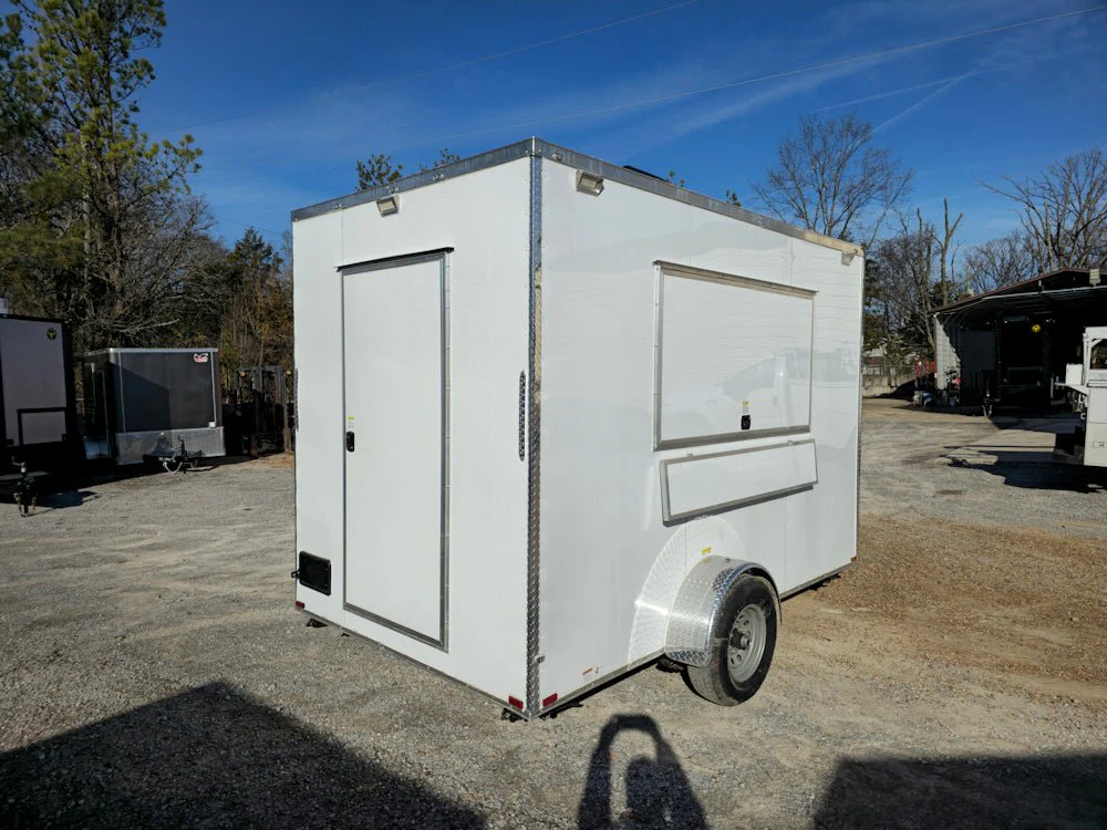 12-7-x-12-white-concession-trailer-food-event-catering-7.webp 7' X 12' White Concession Trailer Food Event Catering