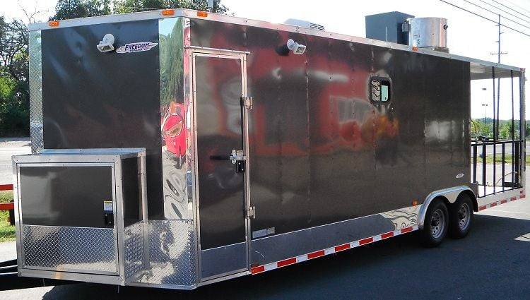 1201-concession-trailer-8.5-x-26-beige-vending-bbq-smoker-food-event-restroom-8.jpg Concession Trailer 8.5' x 26' Beige - Vending BBQ Smoker Food Event Restroom