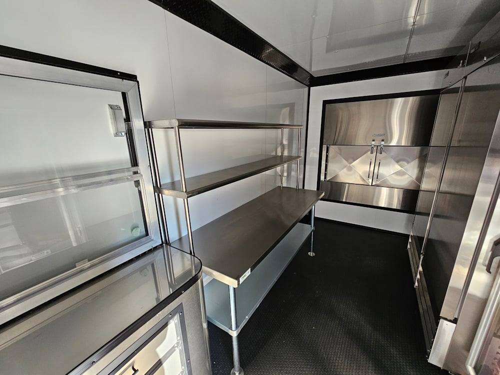 1202-concession-trailer-8.5-x-26-black-bbq-food-event-catering-20.jpg Concession Trailer 8.5' X 26' Black BBQ Food Event Catering