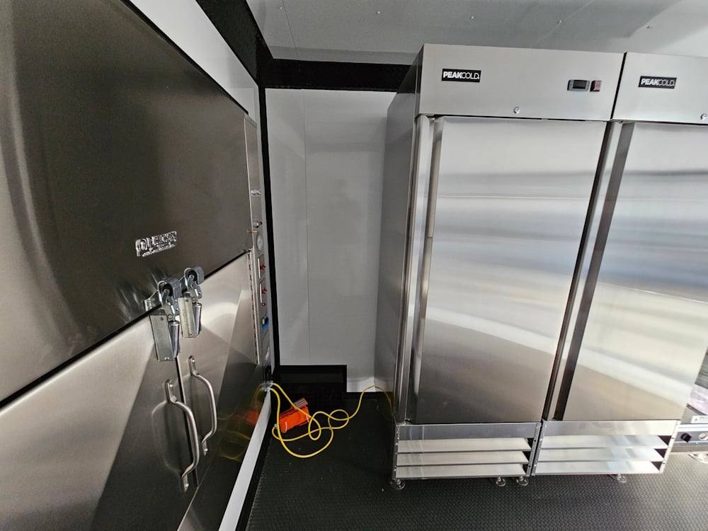 1202-concession-trailer-8.5-x-26-black-bbq-food-event-catering-23.jpg Concession Trailer 8.5' X 26' Black BBQ Food Event Catering
