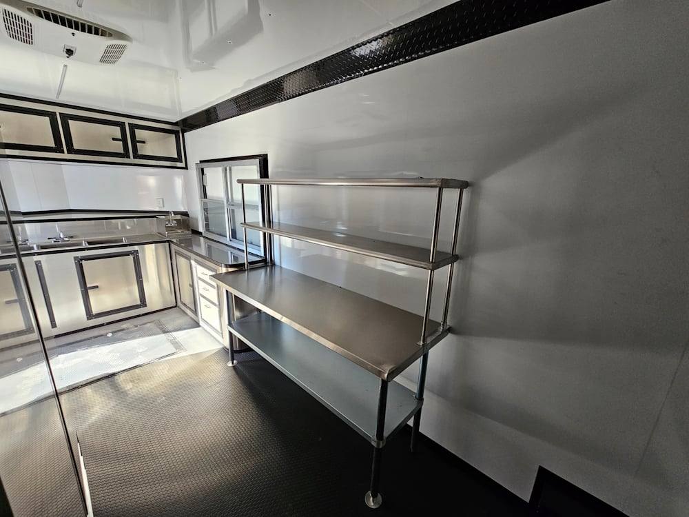 1202-concession-trailer-8.5-x-26-black-bbq-food-event-catering-25.jpg Concession Trailer 8.5' X 26' Black BBQ Food Event Catering