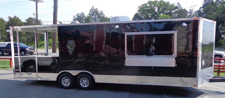 1203-concession-trailer-8.5-x-26-catering-food-event-bbq-custom-enclosed-black-2.jpg Concession Trailer 8.5' x 26' Catering Food Event BBQ Custom Enclosed-Black