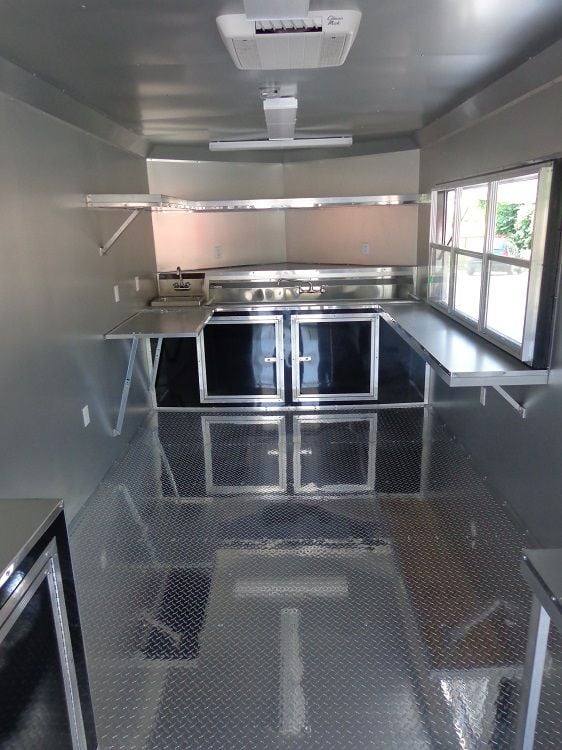 1203-concession-trailer-8.5-x-26-catering-food-event-bbq-custom-enclosed-black-24.jpg Concession Trailer 8.5' x 26' Catering Food Event BBQ Custom Enclosed-Black