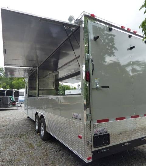 1204-concession-trailer-8.5-x-26-dove-gray-food-event-catering-11.jpg Concession Trailer 8.5' X 26' Dove Gray - Food Event Catering