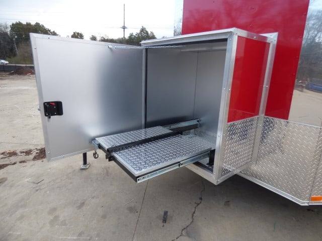 1207-concession-trailer-8.5-x-26-red-bbq-food-event-catering-36.jpg Concession Trailer 8.5' X 26' Red BBQ Food Event Catering