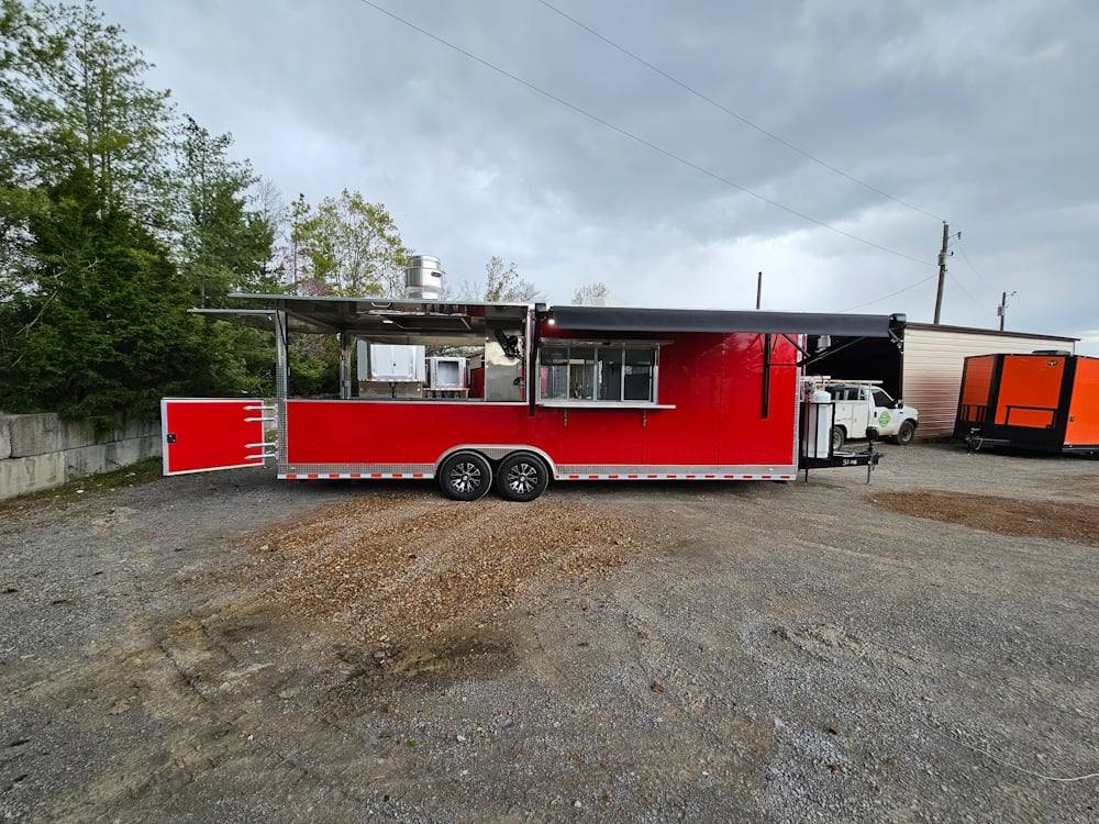 1208-concession-trailer-8.5-x-26-red-kettle-corn-food-event-catering-4.jpg Concession Trailer 8.5' X 26' Red Kettle Corn Food Event Catering