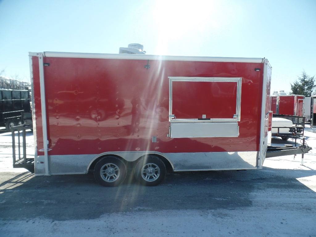 121-8.5-x-16-concession-trailer-red-food-catering-event-11.jpg 8.5' x 16' Concession Trailer Red Food Catering Event