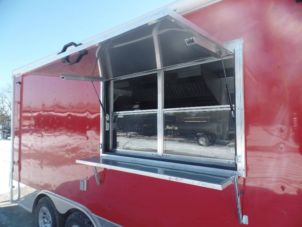 121-8.5-x-16-concession-trailer-red-food-catering-event-18.jpg 8.5' x 16' Concession Trailer Red Food Catering Event