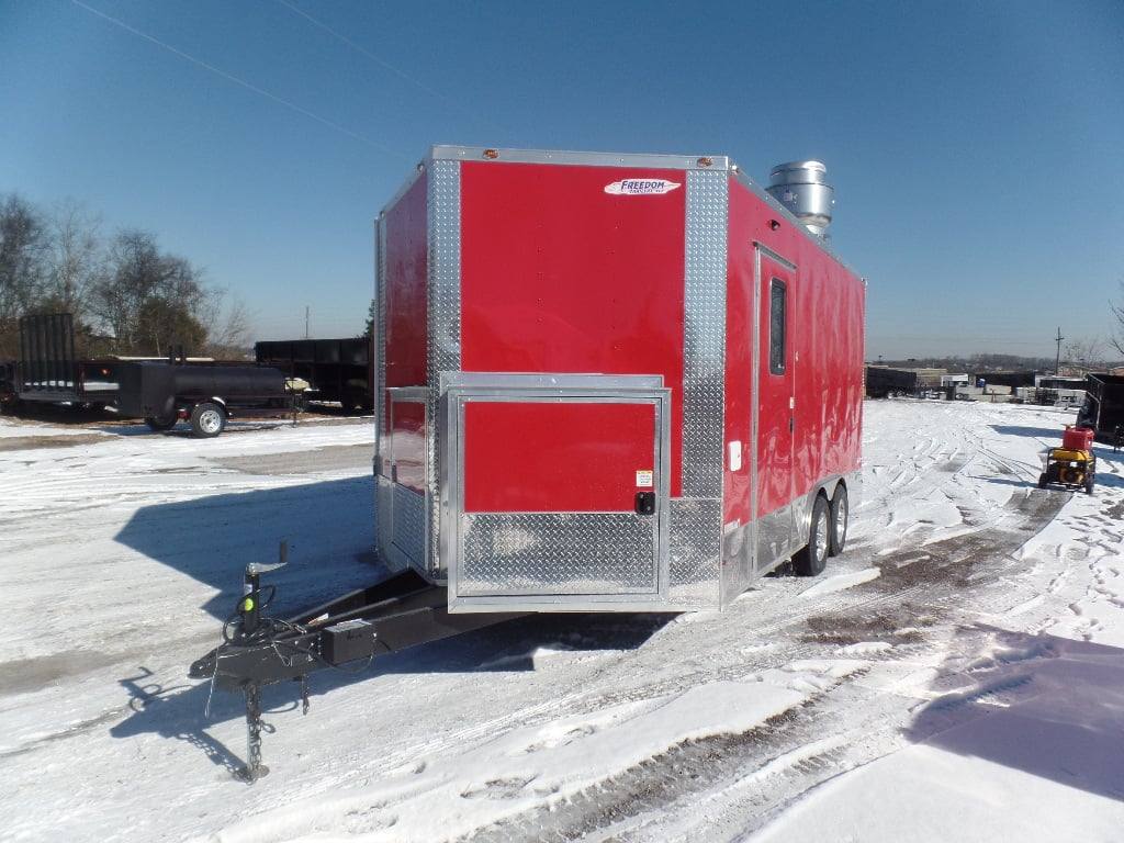 121-8.5-x-16-concession-trailer-red-food-catering-event-20.jpg 8.5' x 16' Concession Trailer Red Food Catering Event