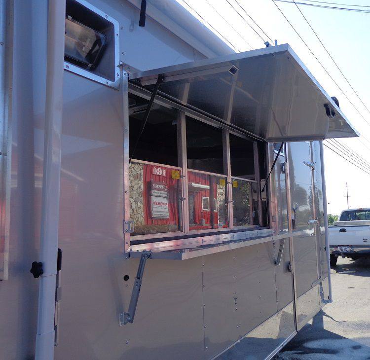 1210-concession-trailer-8.5-x-26-silver-bbq-smoker-food-catering-10.jpg Concession Trailer 8.5' x 26' Silver - BBQ Smoker Food Catering
