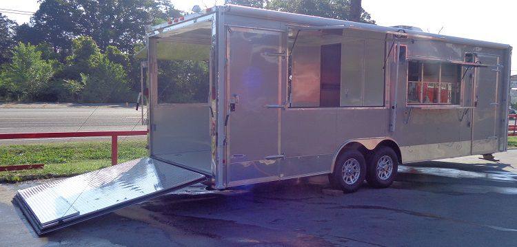 1210-concession-trailer-8.5-x-26-silver-bbq-smoker-food-catering-16.jpg Concession Trailer 8.5' x 26' Silver - BBQ Smoker Food Catering