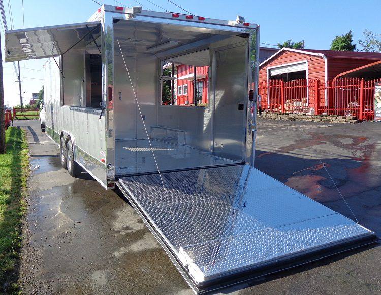 1210-concession-trailer-8.5-x-26-silver-bbq-smoker-food-catering-20.jpg Concession Trailer 8.5' x 26' Silver - BBQ Smoker Food Catering