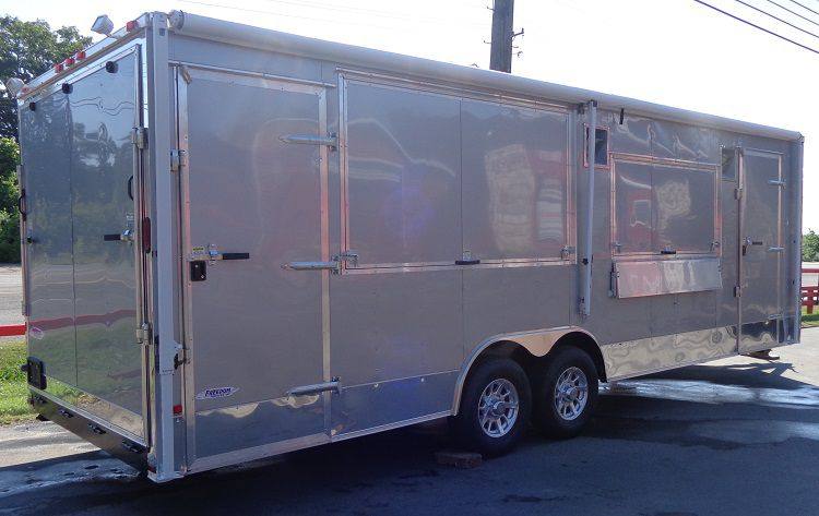 1210-concession-trailer-8.5-x-26-silver-bbq-smoker-food-catering-31.jpg Concession Trailer 8.5' x 26' Silver - BBQ Smoker Food Catering