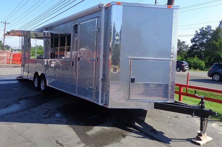 1210-concession-trailer-8.5-x-26-silver-bbq-smoker-food-catering-47.jpg Concession Trailer 8.5' x 26' Silver - BBQ Smoker Food Catering