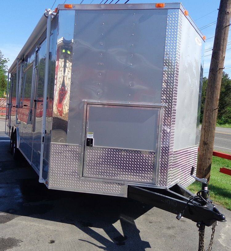 1210-concession-trailer-8.5-x-26-silver-bbq-smoker-food-catering-58.jpg Concession Trailer 8.5' x 26' Silver - BBQ Smoker Food Catering