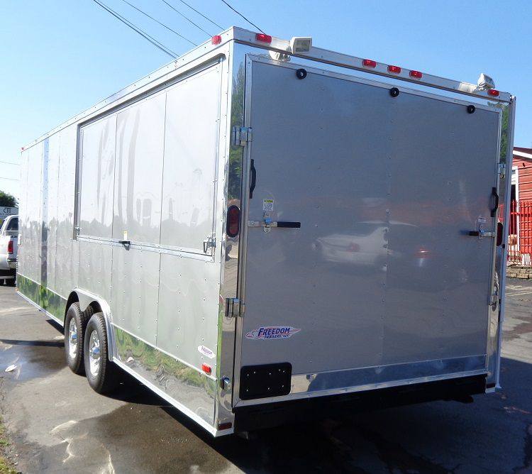1210-concession-trailer-8.5-x-26-silver-bbq-smoker-food-catering-7.jpg Concession Trailer 8.5' x 26' Silver - BBQ Smoker Food Catering