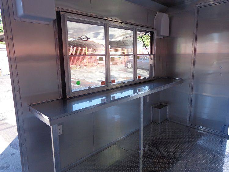 1210-concession-trailer-8.5-x-26-silver-bbq-smoker-food-catering-8.jpg Concession Trailer 8.5' x 26' Silver - BBQ Smoker Food Catering