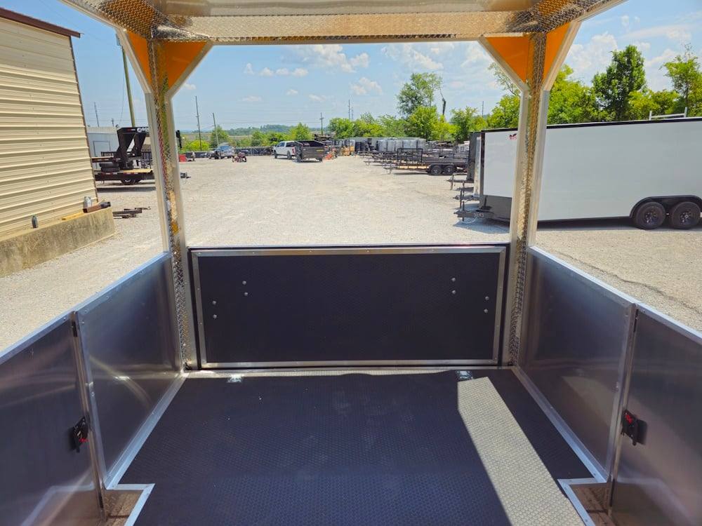 Concession Trailer 8.5' X 26' Yellow Food Event Catering