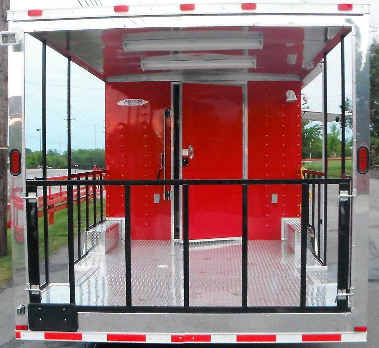1215-concession-trailer-8.5-x-28-bbq-smoker-event-catering-red-6.jpg Concession Trailer 8.5' x 28' BBQ Smoker Event Catering (Red)