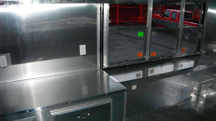 1215-concession-trailer-8.5-x-28-bbq-smoker-event-catering-red-9.jpg Concession Trailer 8.5' x 28' BBQ Smoker Event Catering (Red)